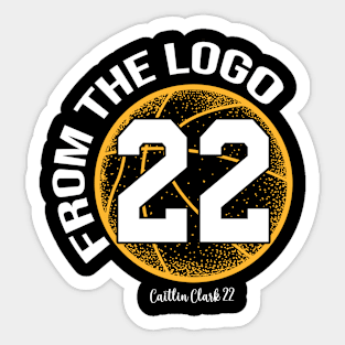 caitlin clark 22 Sticker